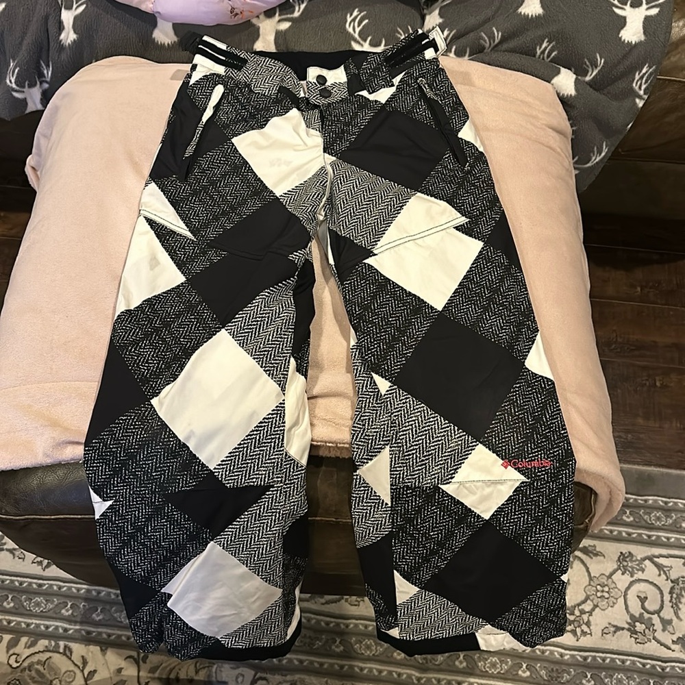Columbia snow pants. Girls 10/12